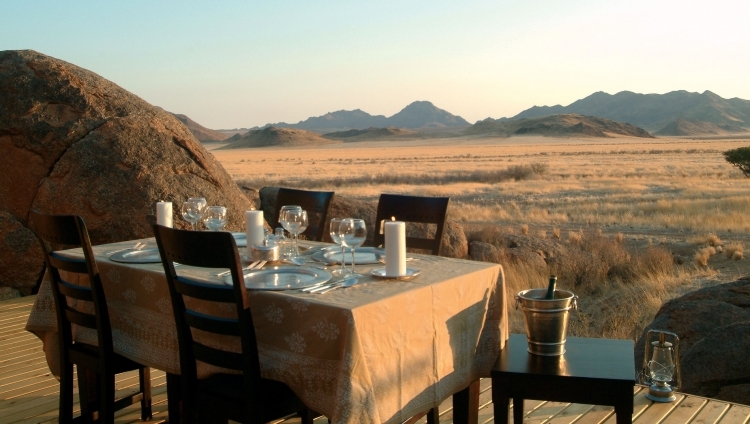 Wolwedans Boulders Camp - Dinner